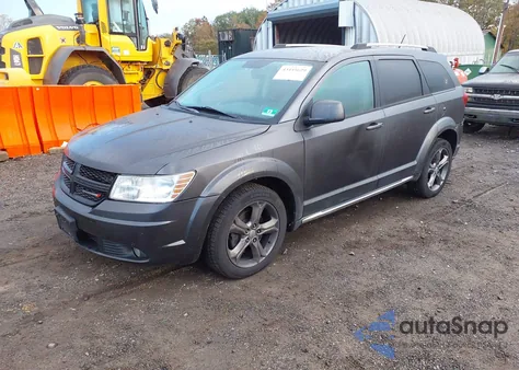 2015 Dodge Journey Crossroad from USA, damaged, VIN 3C4PDDGGXFT601182